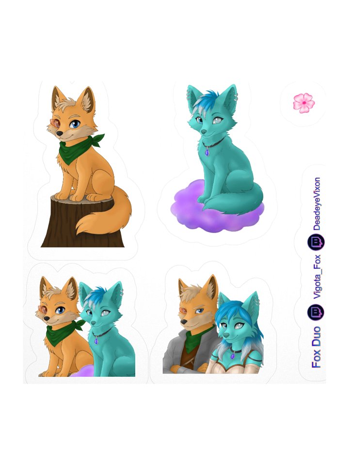 Power Duo Sticker Collection product image (3)