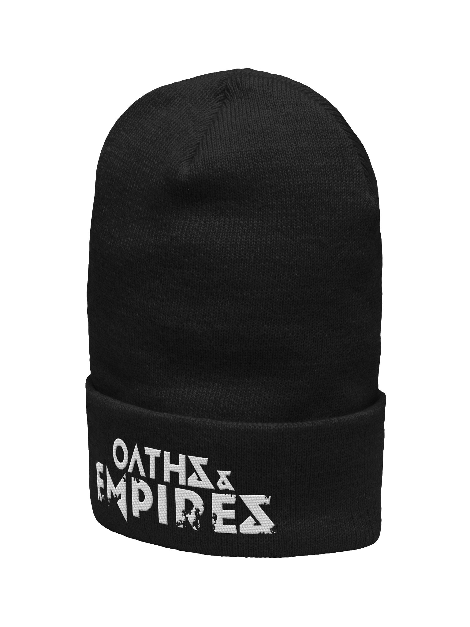 Oaths & Empires Black and White Beanie product image (2)