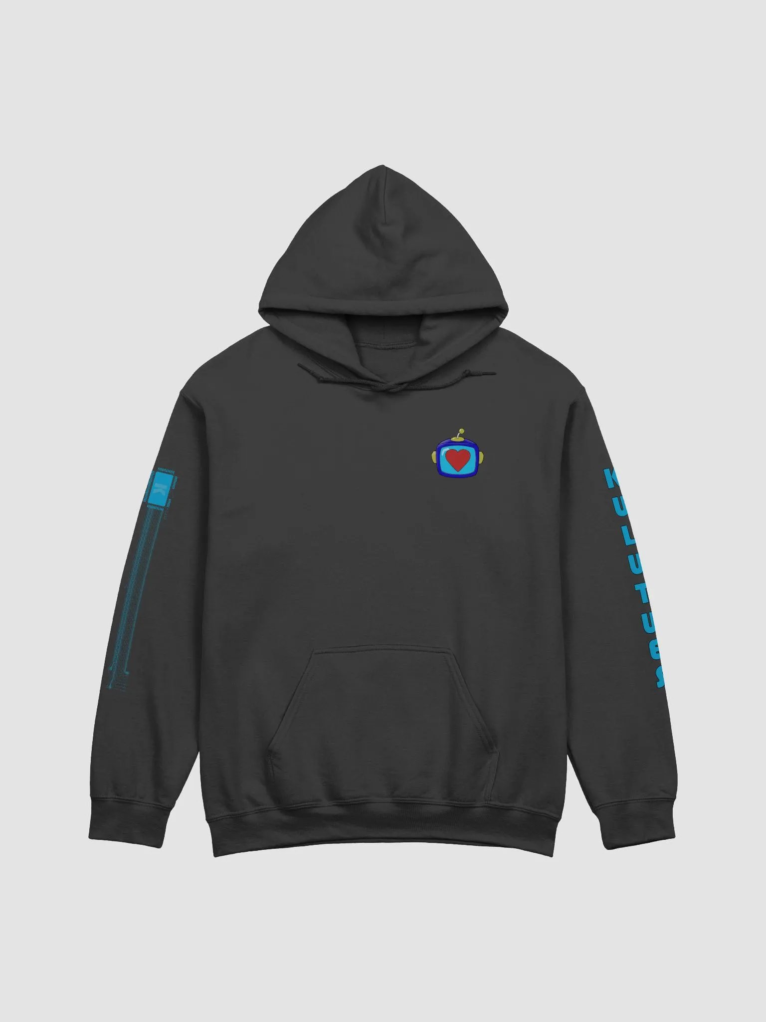 Robo Heart Premium Hoodie product image (1)