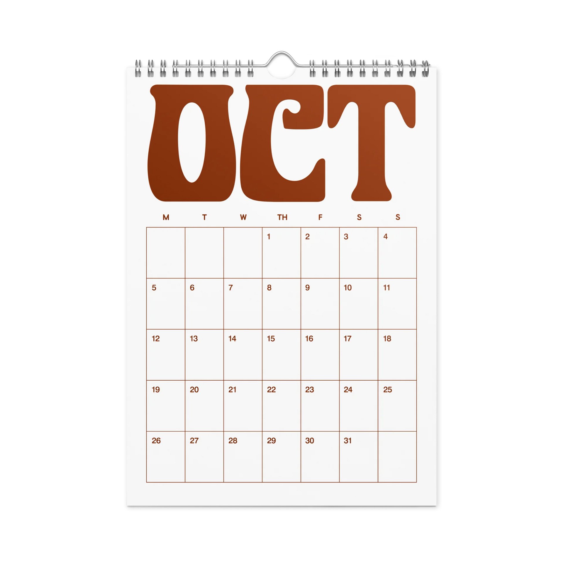 2026 Calendar (Monday start date) product image (11)