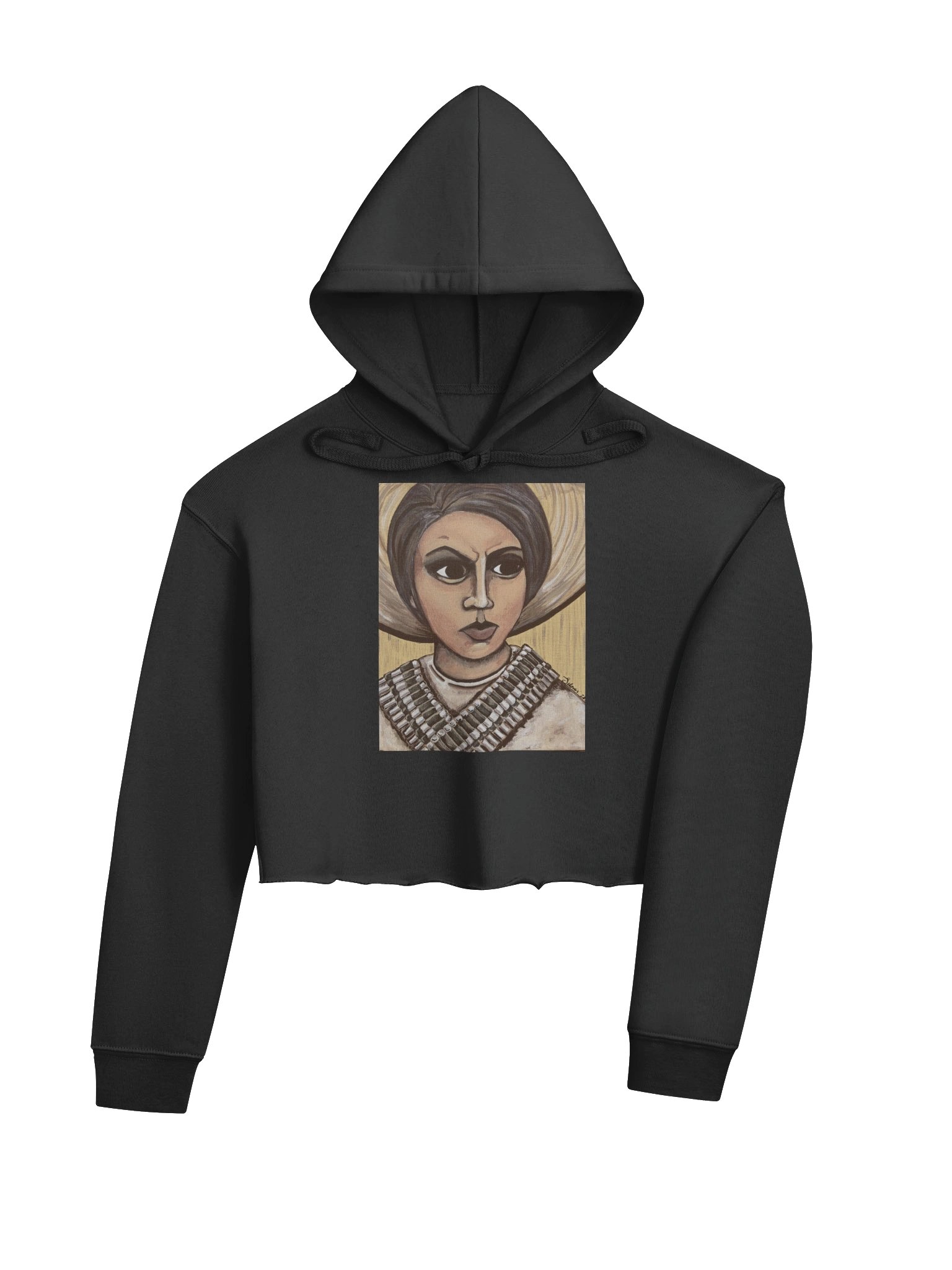 La Adelita Cropped Hoodie product image (4)