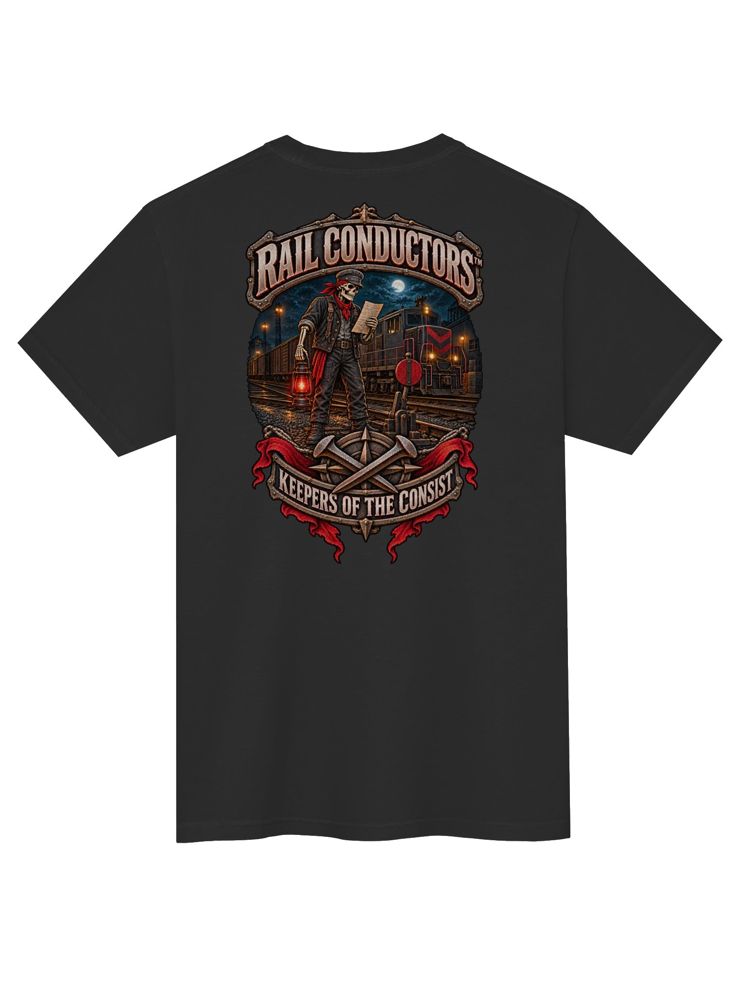 Rail Conductors™ Pocket Tee — First Voyage product image (4)