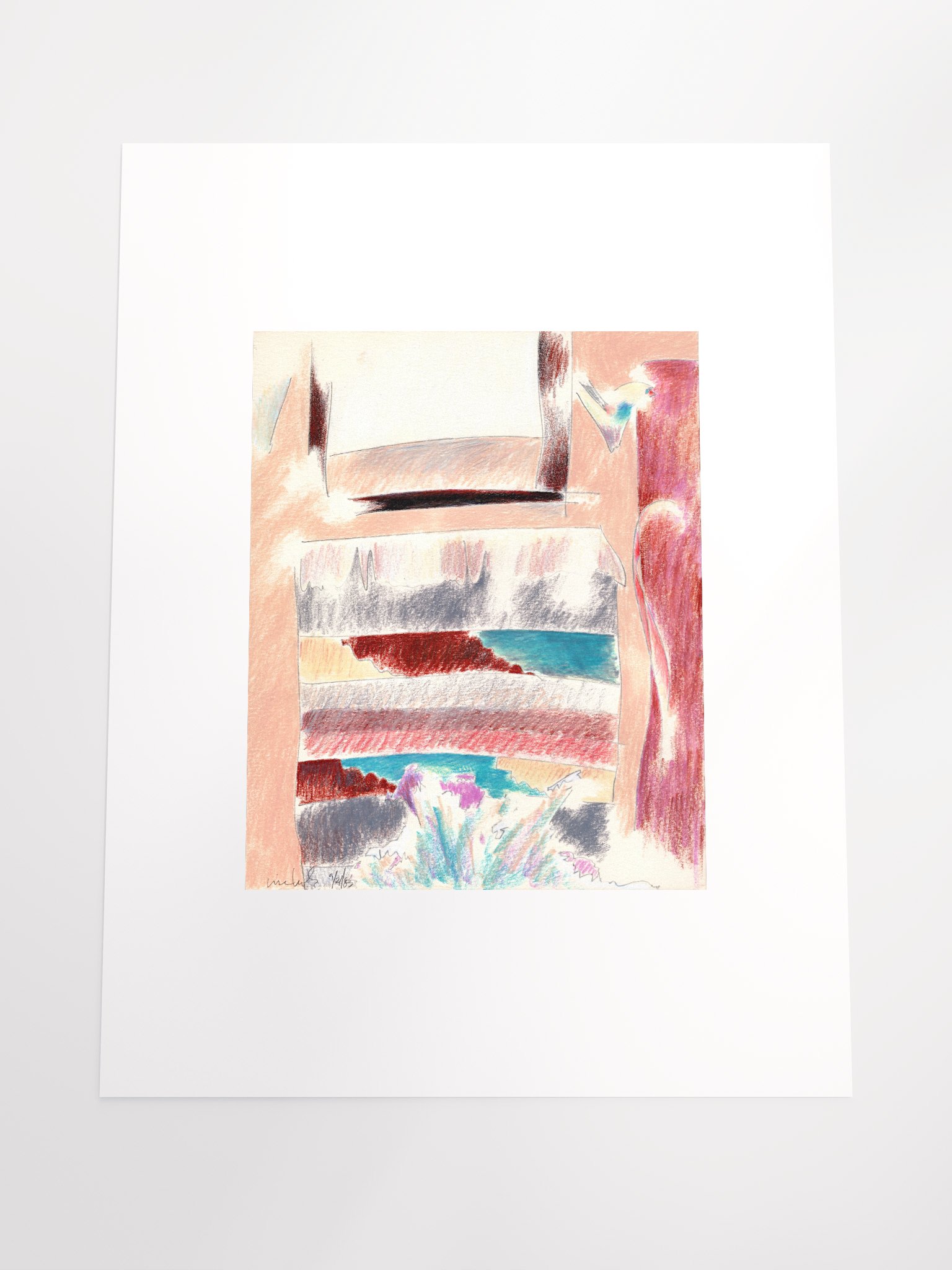 Wall Study 09.21.83 print product image (5)