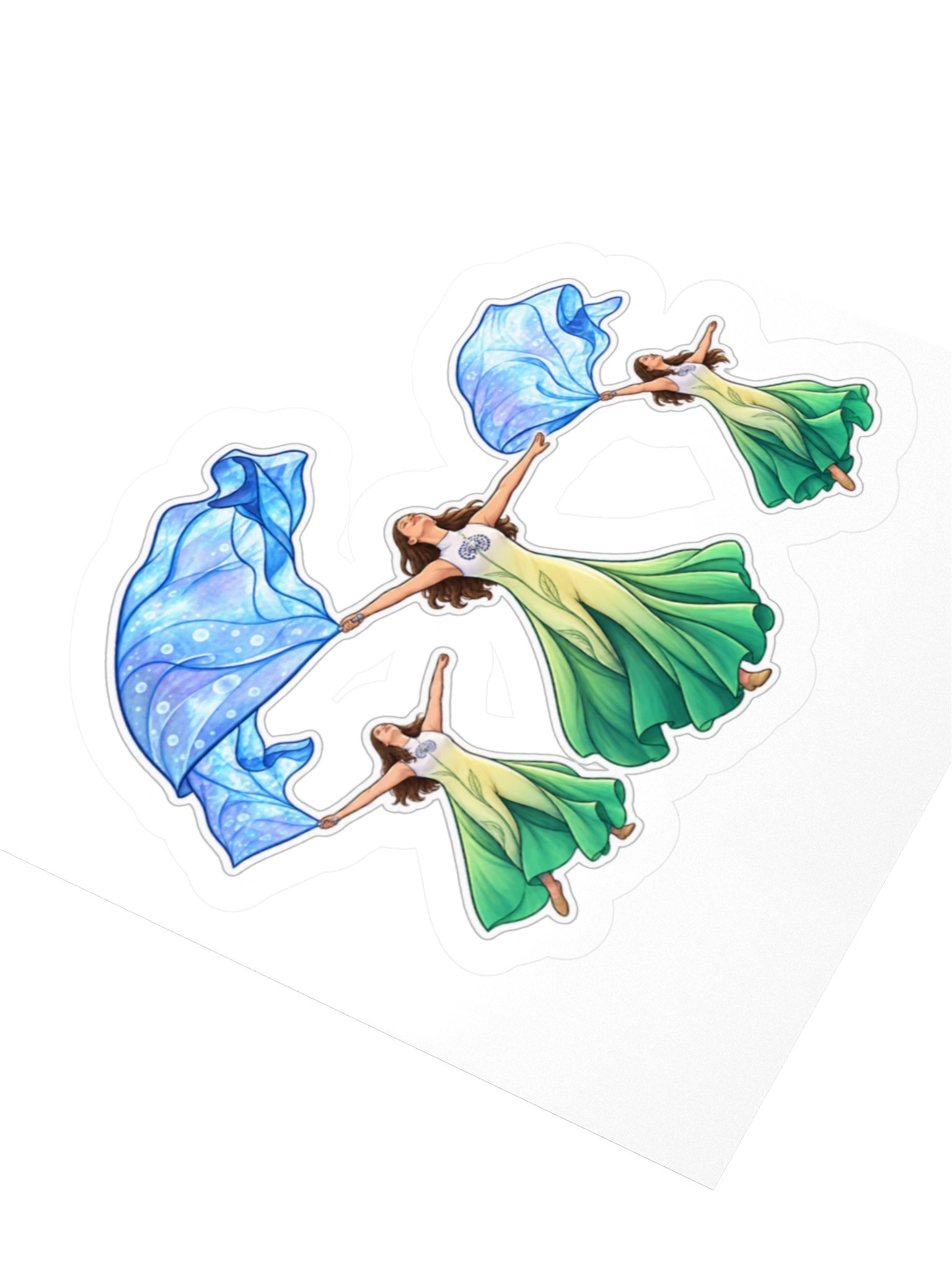 Bloom in Motion Colorguard Sticker product image (5)