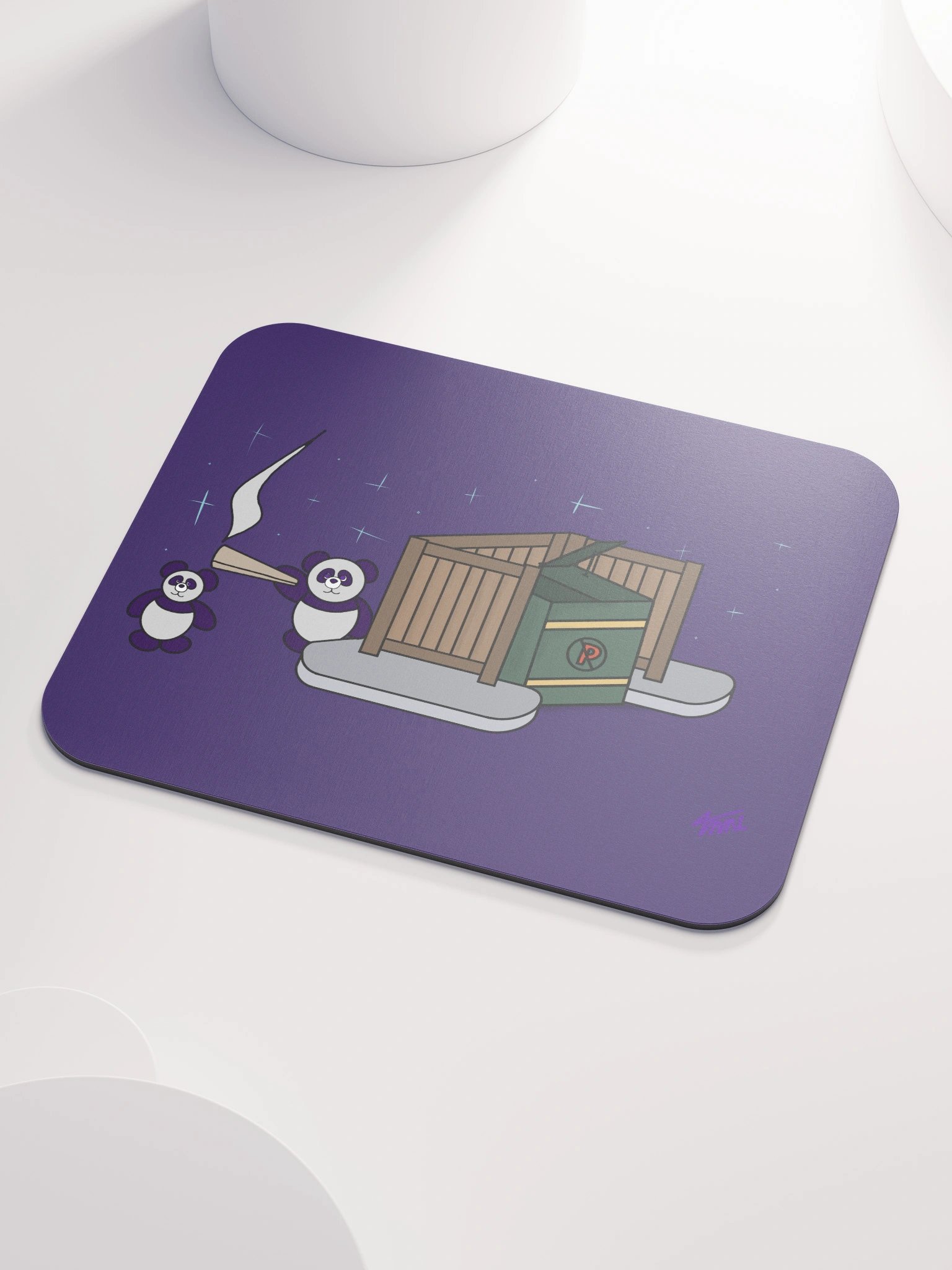 Trash Pandas Mouse Pad product image (3)