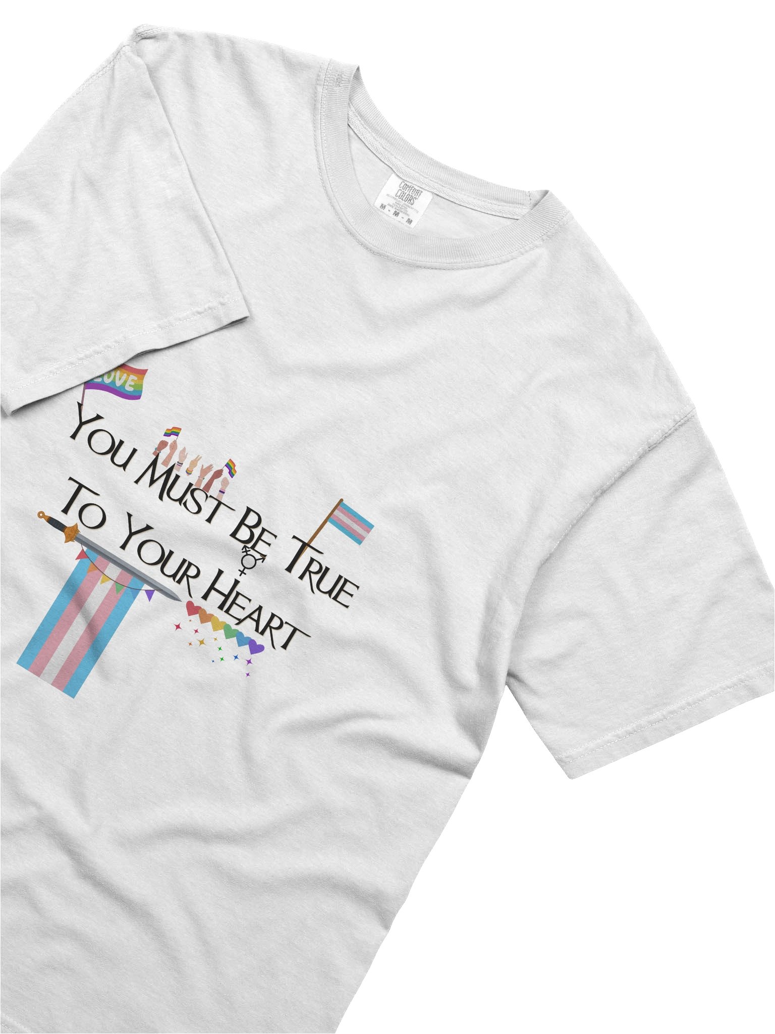 You Must Be True To Your Heart V2 T-Shirt product image (5)