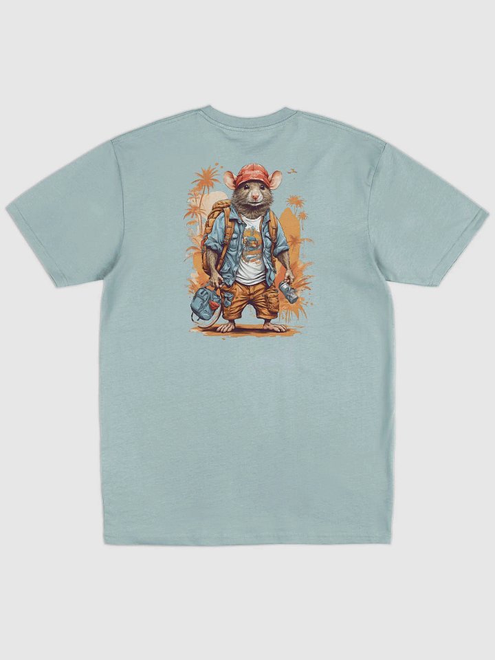 Wanderlust Rat Men's Graphic Tee product image (8)