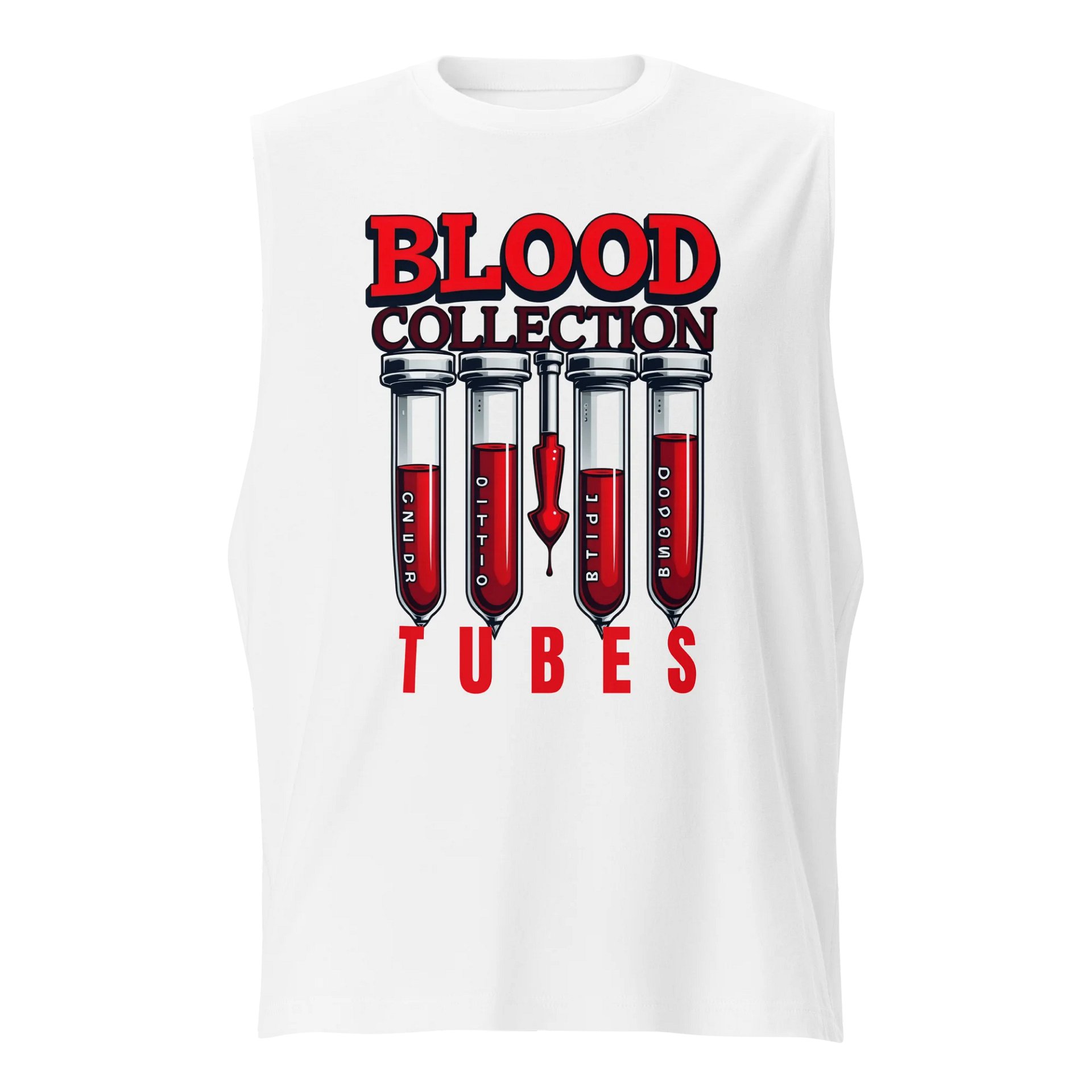 Blood Collection Tubes Muscle Tank product image (1)