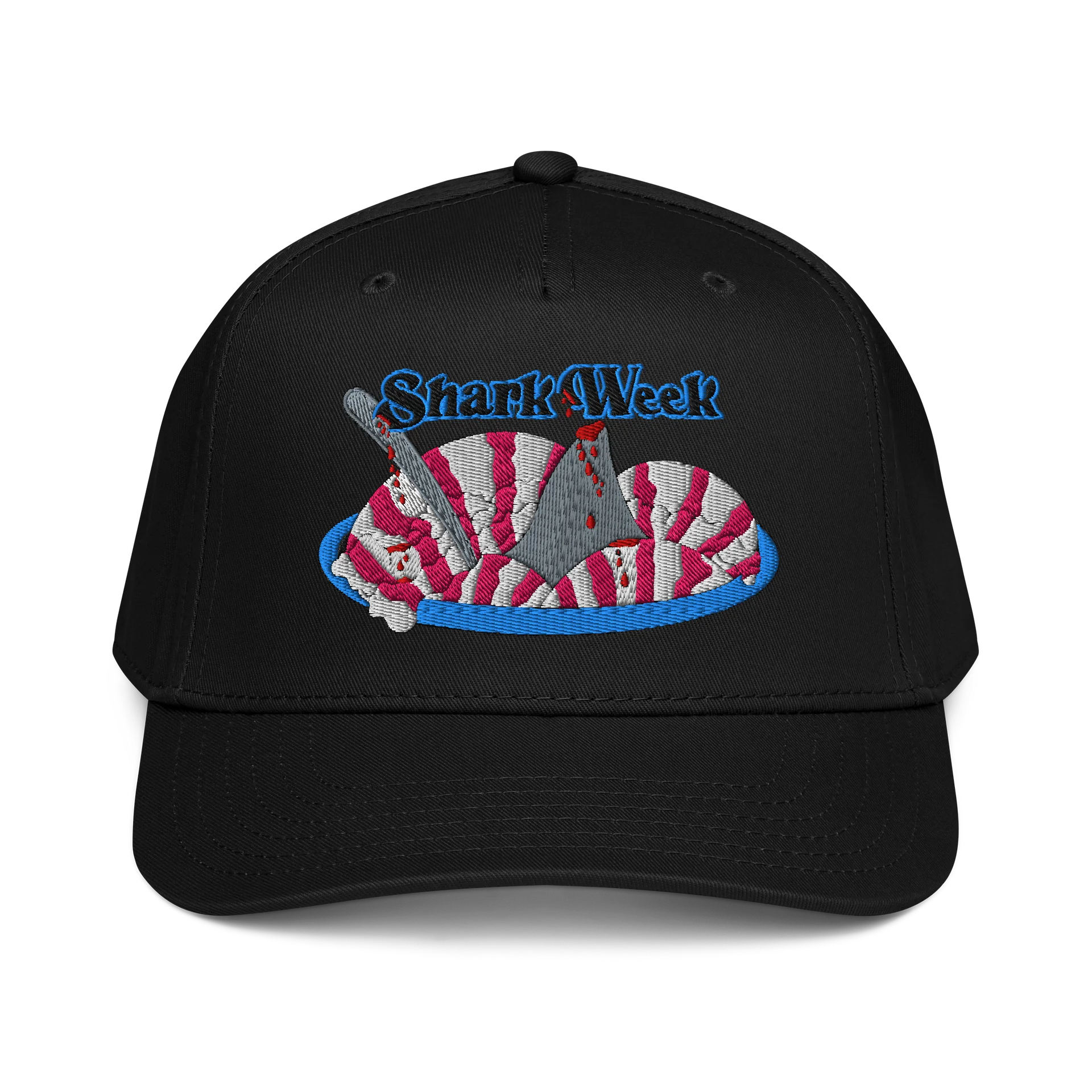Shark Week Baseball Cap in Raspberry Ripple product image (1)