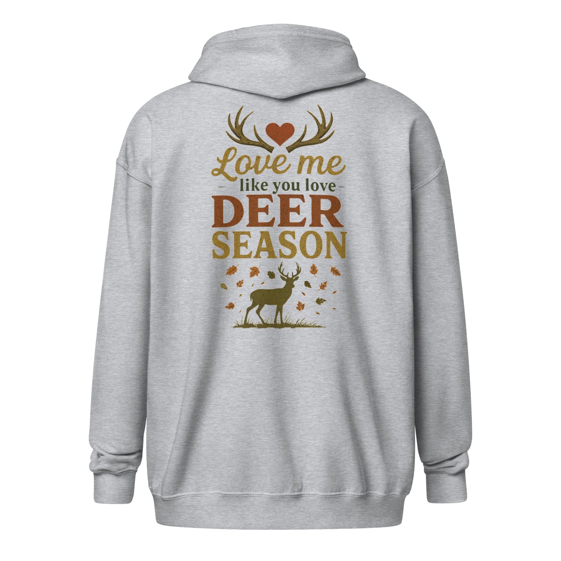 Funny Deer Season Zip Hoodie – Love Me Like Hunting Hoodie product image (17)