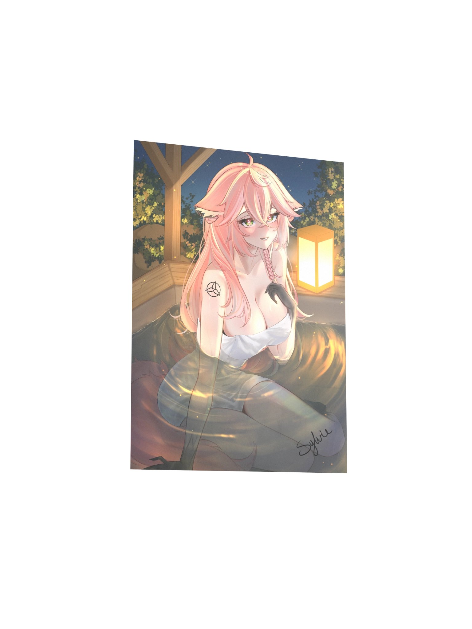 SIGNED ONSEN VISIT POSTER product image (3)