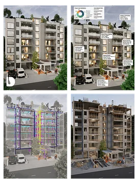 Complete Package Bundle – 7-Storey 10-Unit Apartment Block | DA74501A