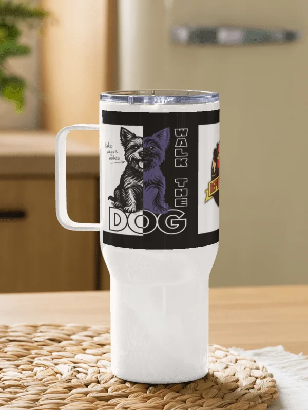 Walk the Dog True Crime Travel Mug product image (13)