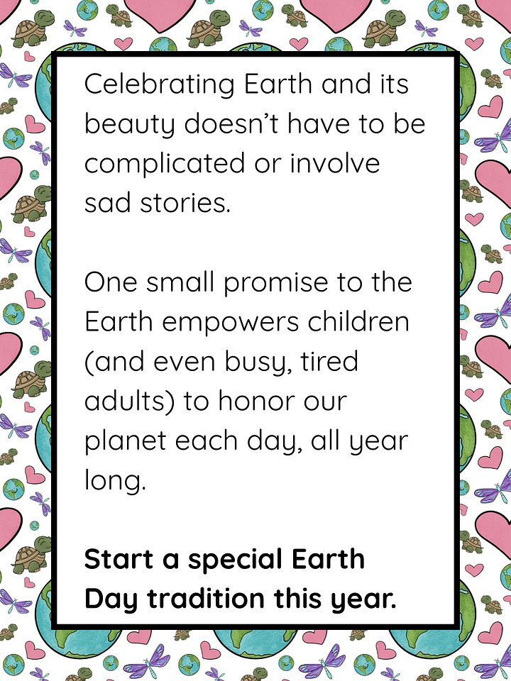 Promises to the Earth: A Coloring Minibook product image (2)