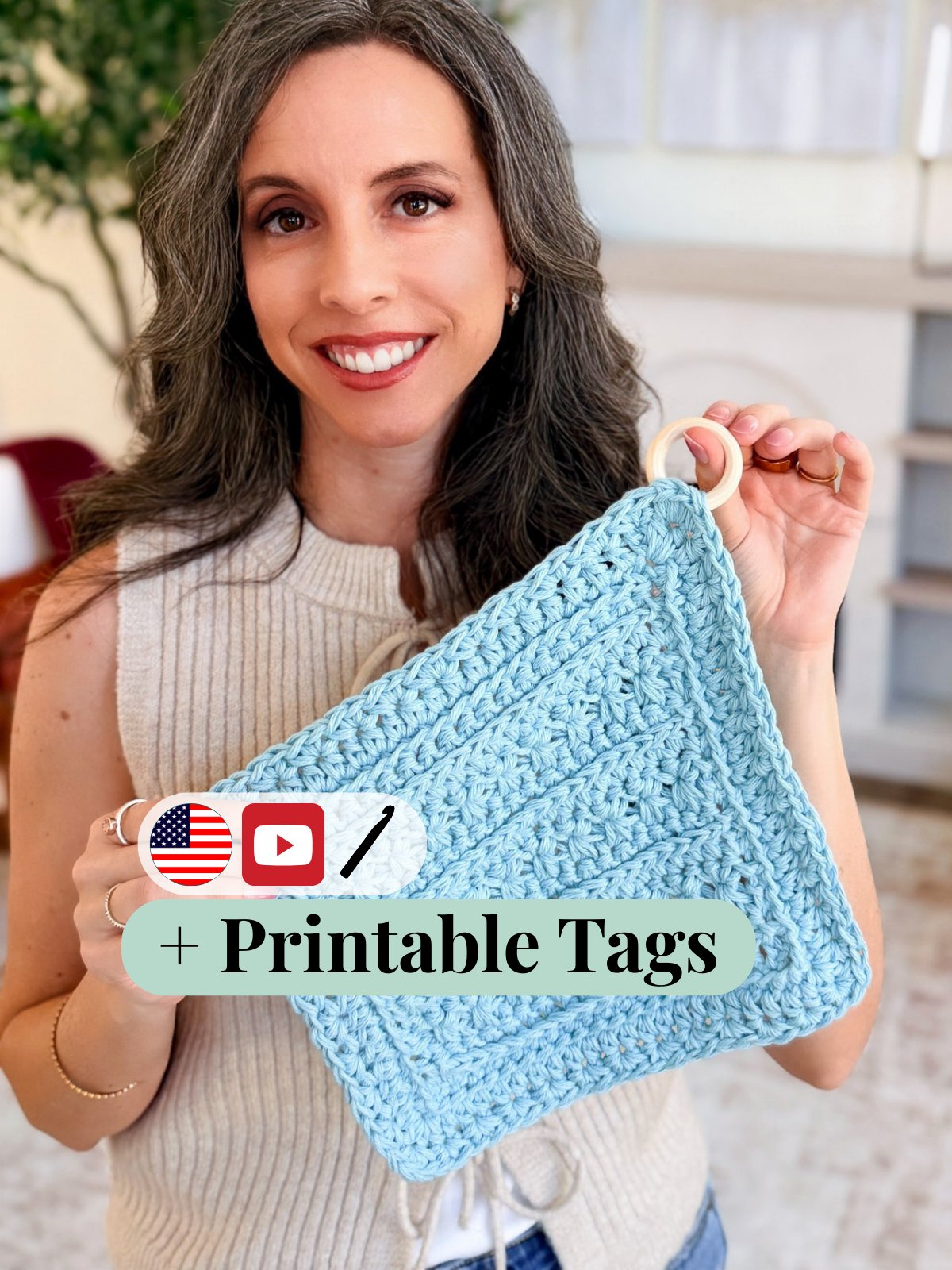 Petal Loop Stitch Crochet Home Collection (3 Patterns + Bonus Trivet) product image (9)