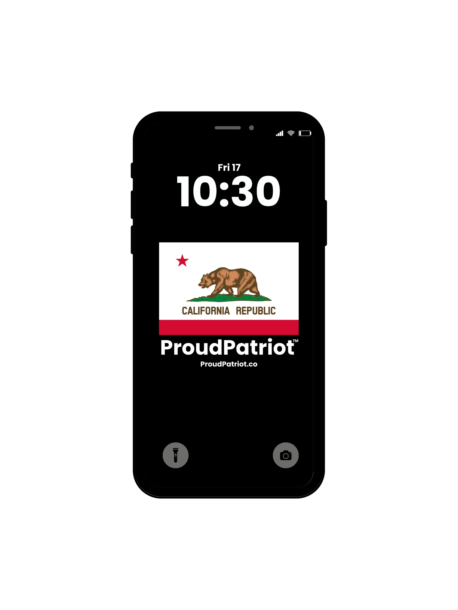 California Proud Screensaver Dark Mode product image (1)
