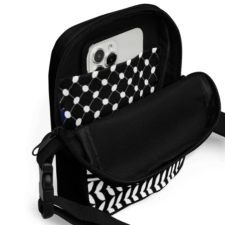 Keffiyeh Bag Black Crossbody Bag product image (2)
