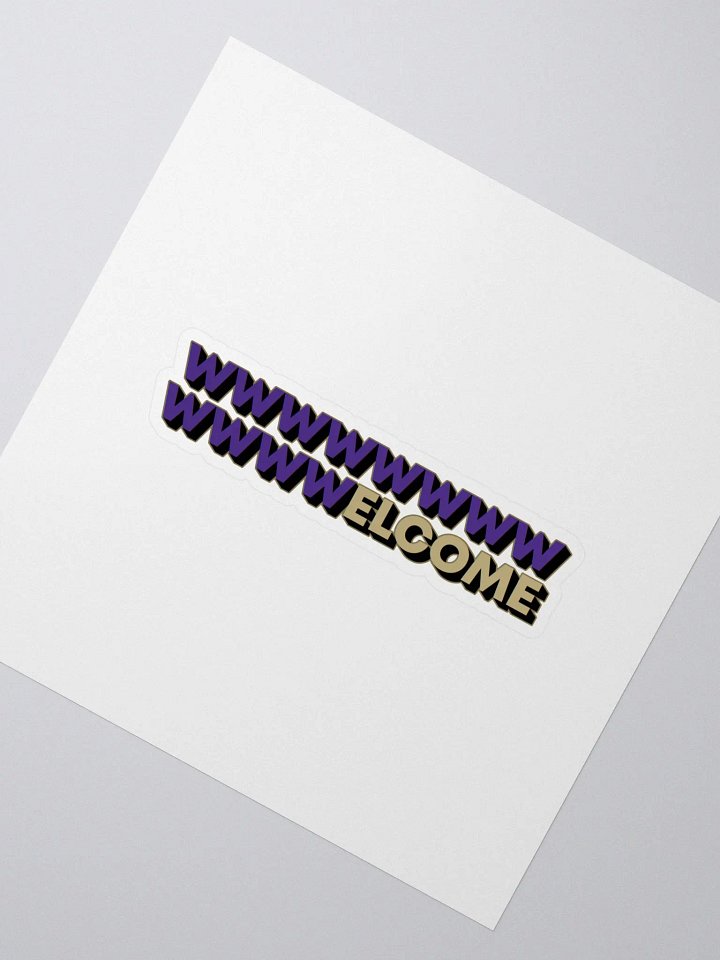 Seattle 91 Welcome Sticker product image (2)