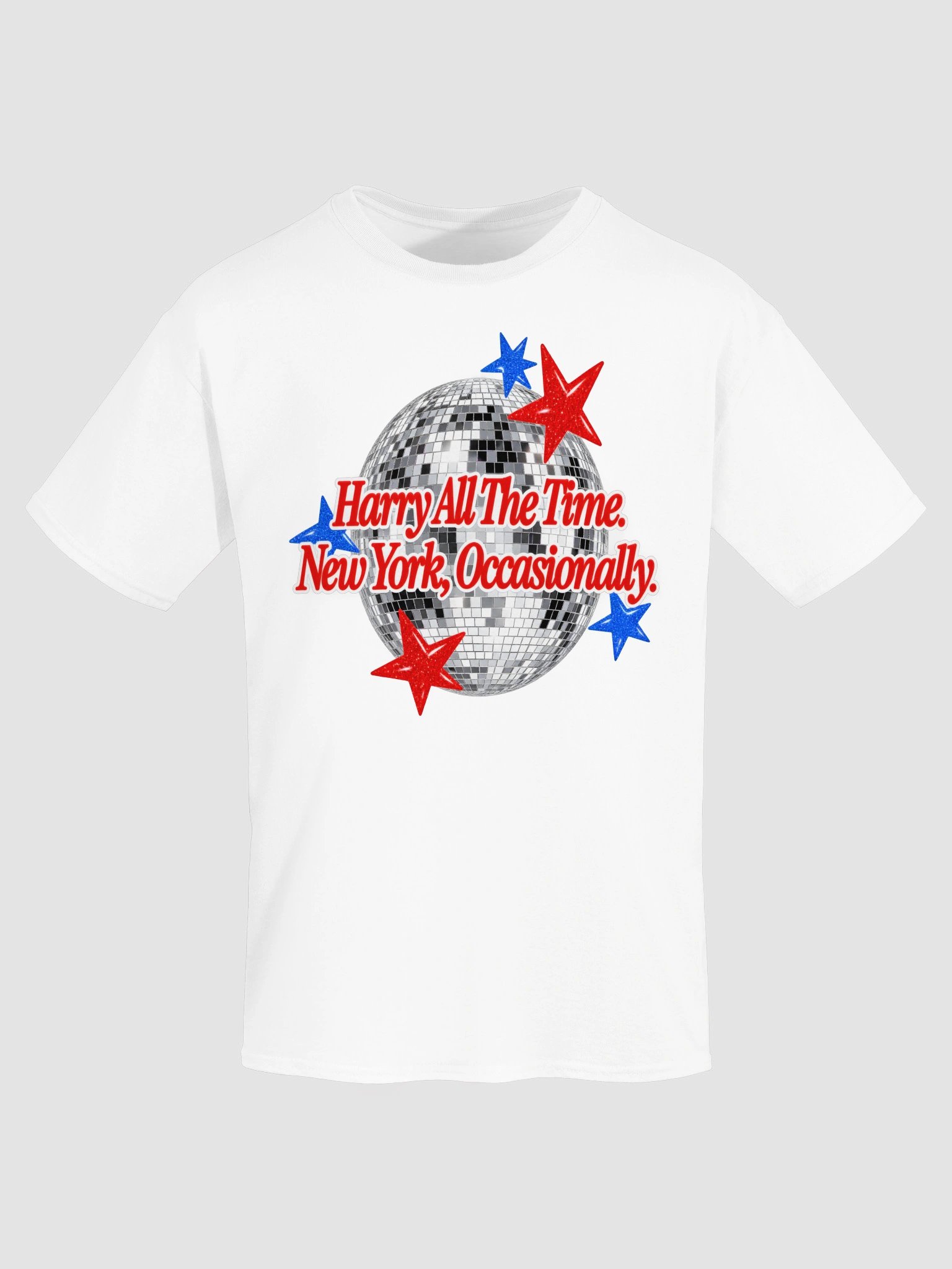 Harry All The Time New York Shirt | Disco Ball Retro Graphic Tee product image (4)