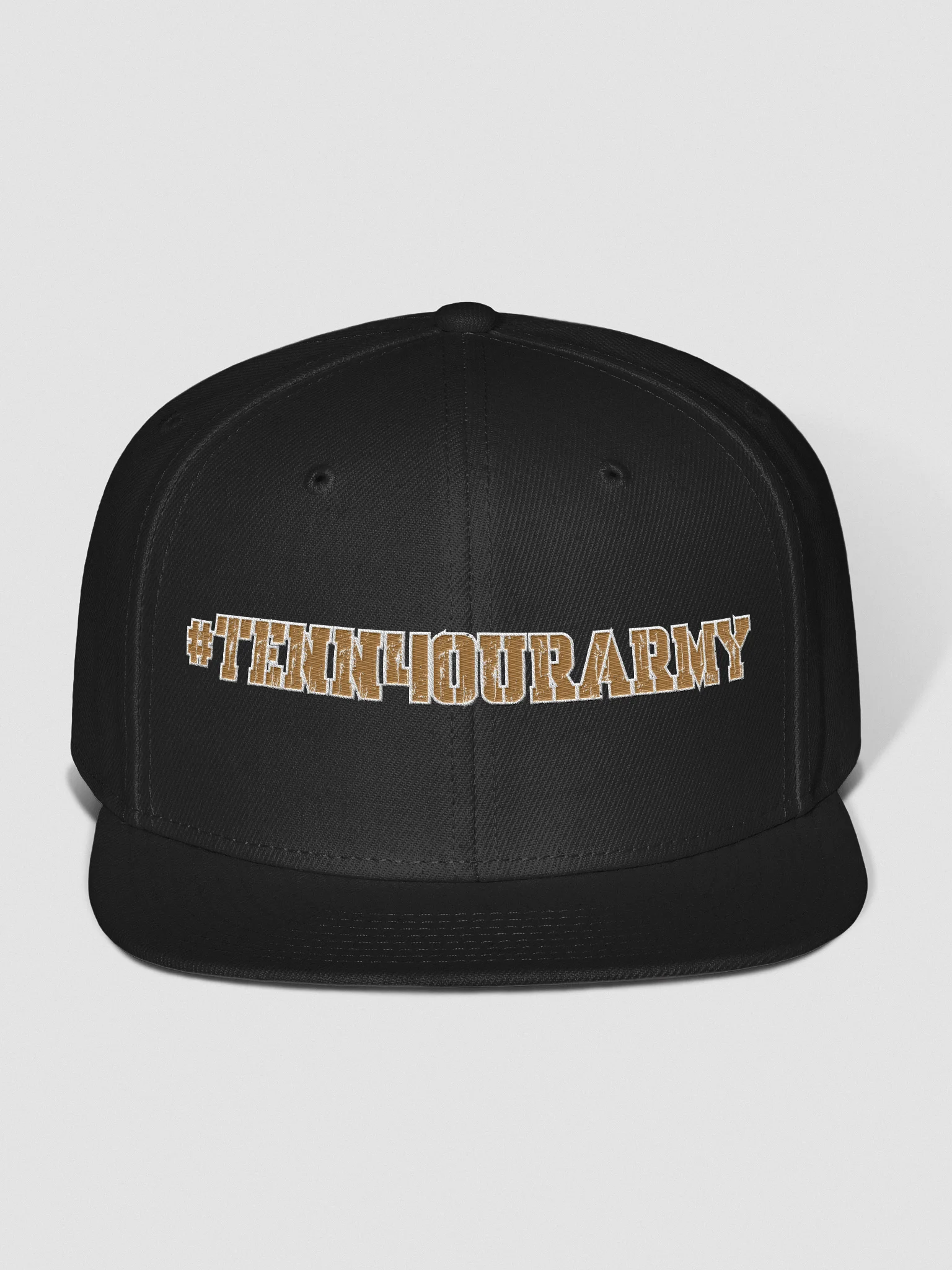 #TENN4OURARMY Tan (EMBROIDERED) SNAPBACK CAP product image (2)