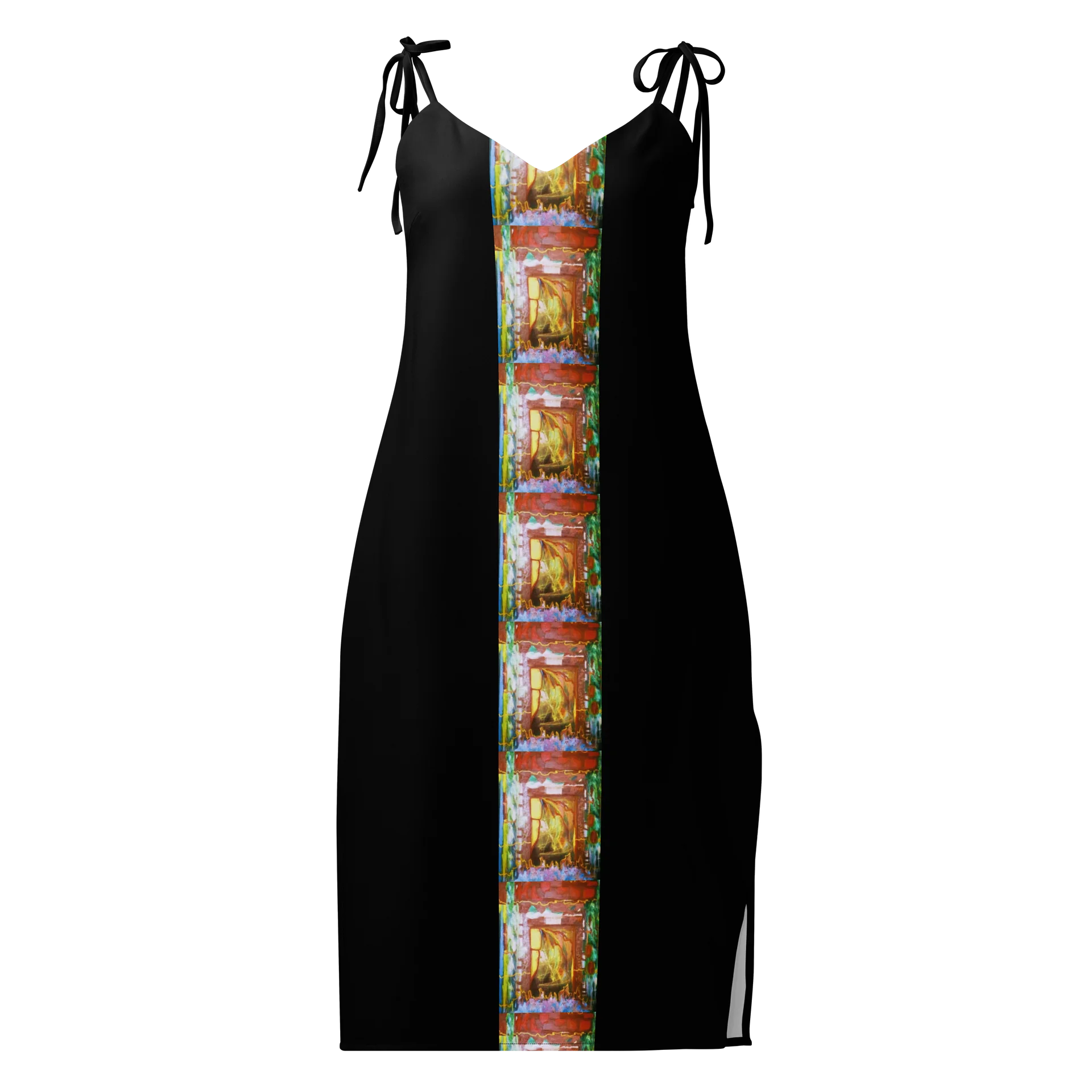 Vibrant All-Over Print Slip Dress product image (2)
