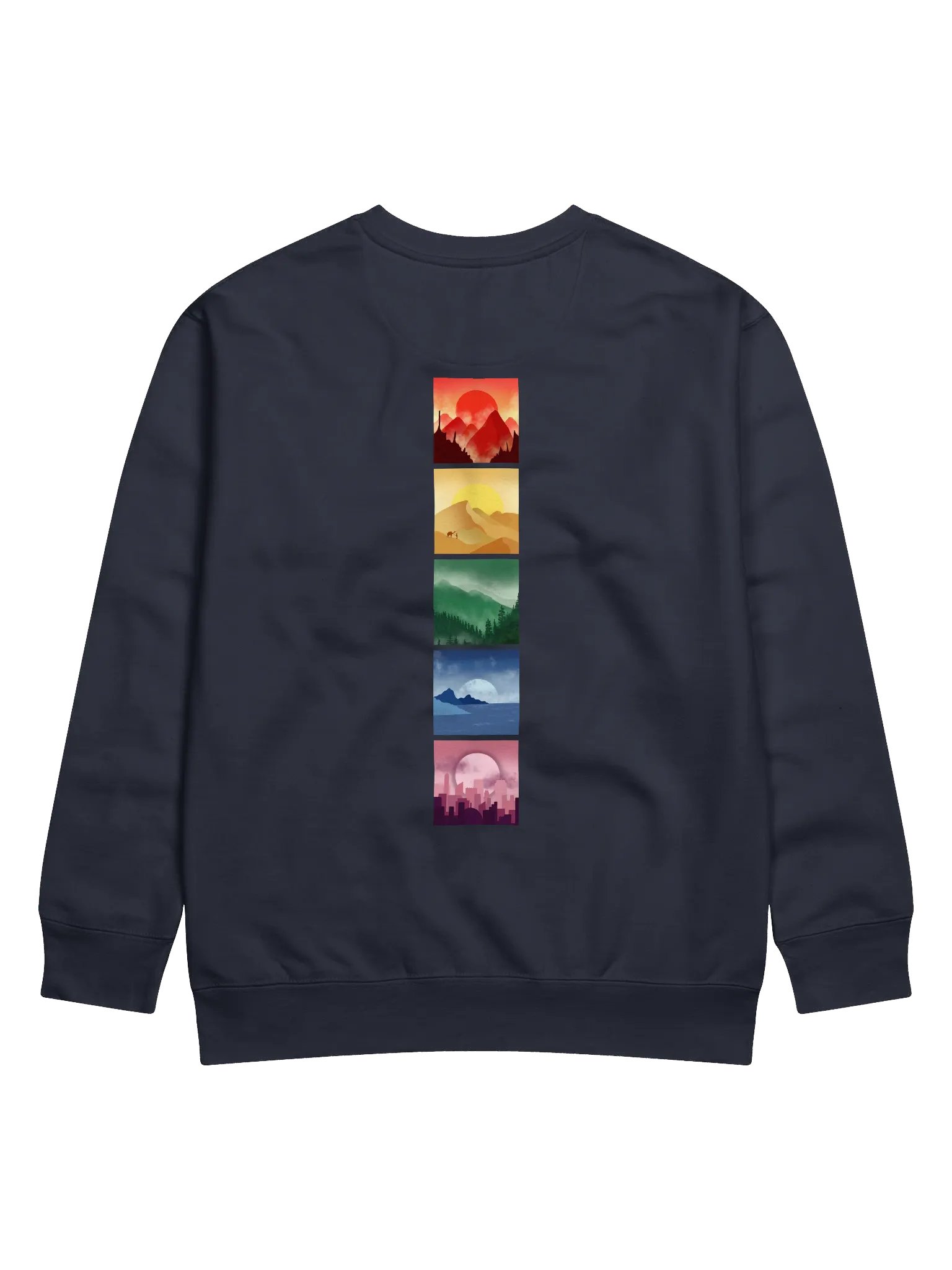 Mich Logo Stacks Sweatshirt product image (1)