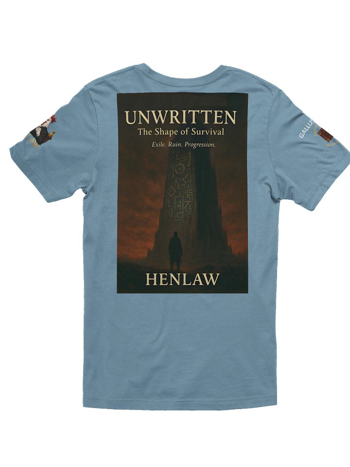 Henlaw Premium Lore Tee — Chapter 2 “Hall of Echoes” Edition product image (2)