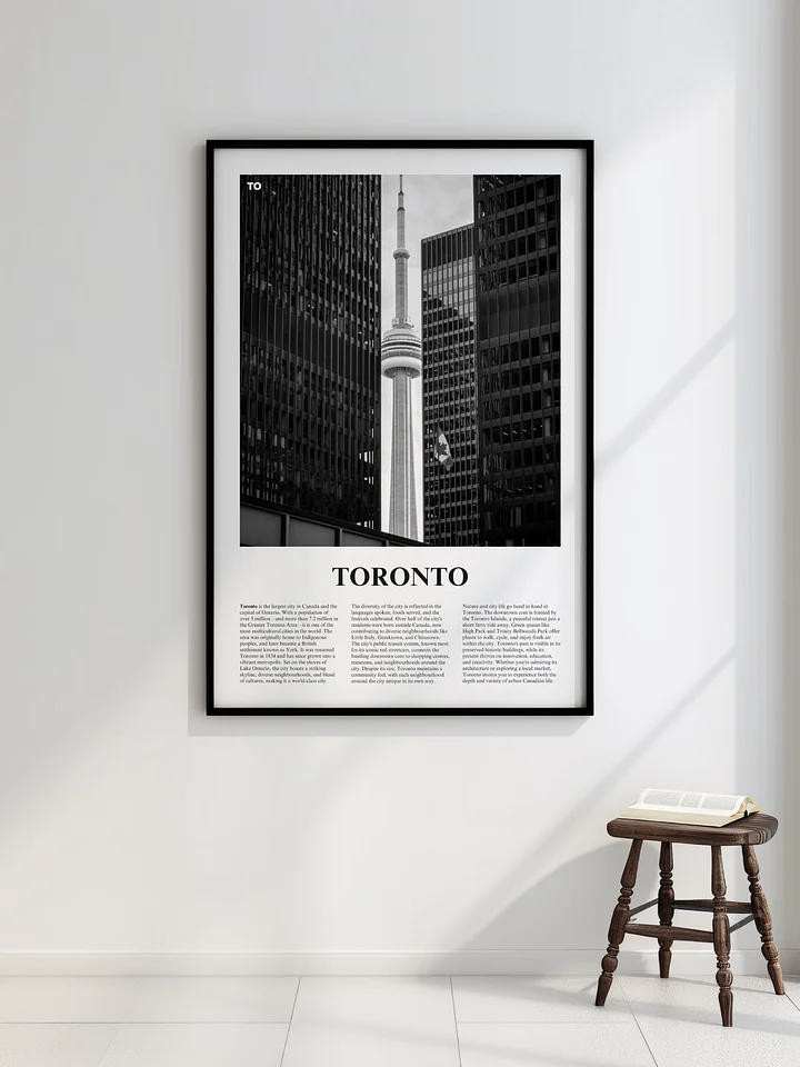 Toronto 04 Newspaper Poster product image (2)