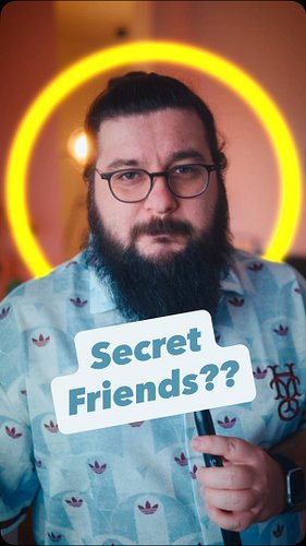 Bu sarı halka da nerden çıktı? 🤷‍♂️ #friendskeepsecrets