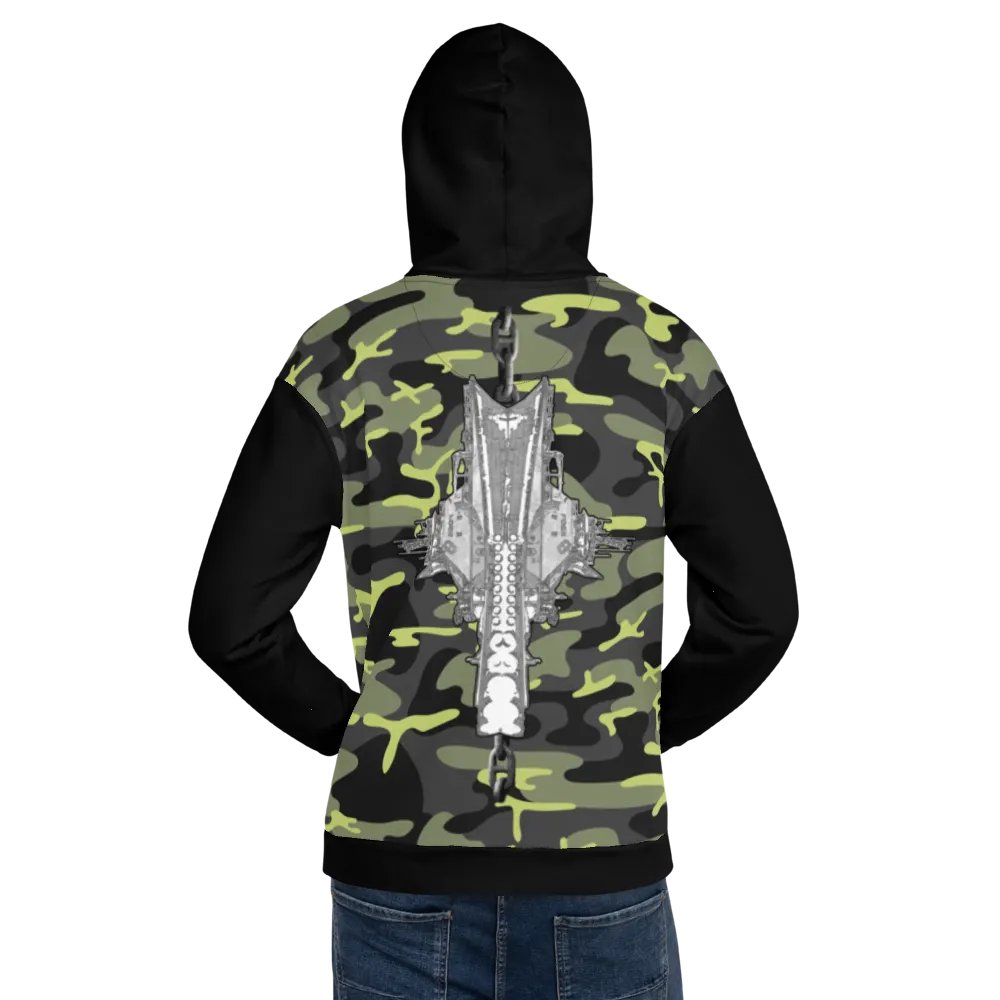 Mirrored Foss Tug & Barge Bridal Chain (Black & Camouflage) – Performance Marine Wear | Twin Anchor Apparel North Current Line product image (9)