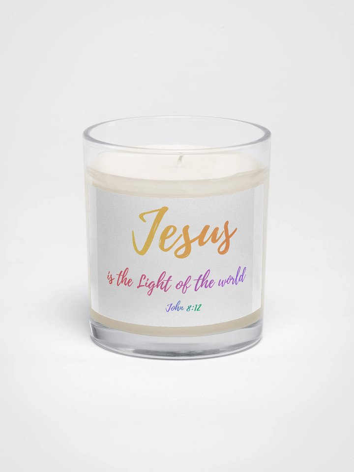 Jesus, Light of the World Soy Wax Candle product image (1)