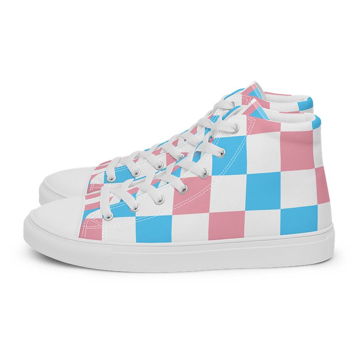 Trans Checkered Sneakers (US Women's Sizes) product image (1)