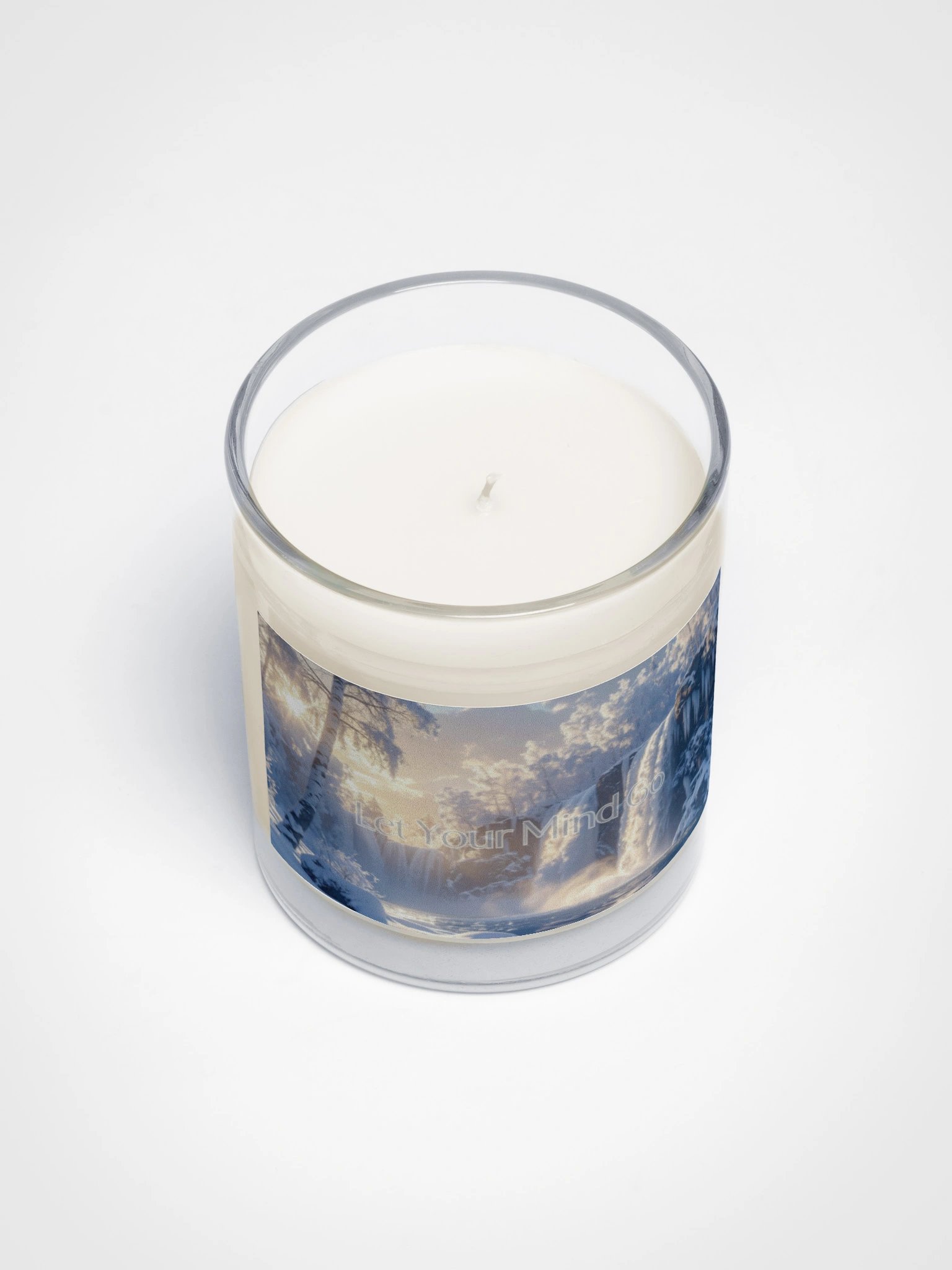 Serene Snowfall Soy Candle product image (3)