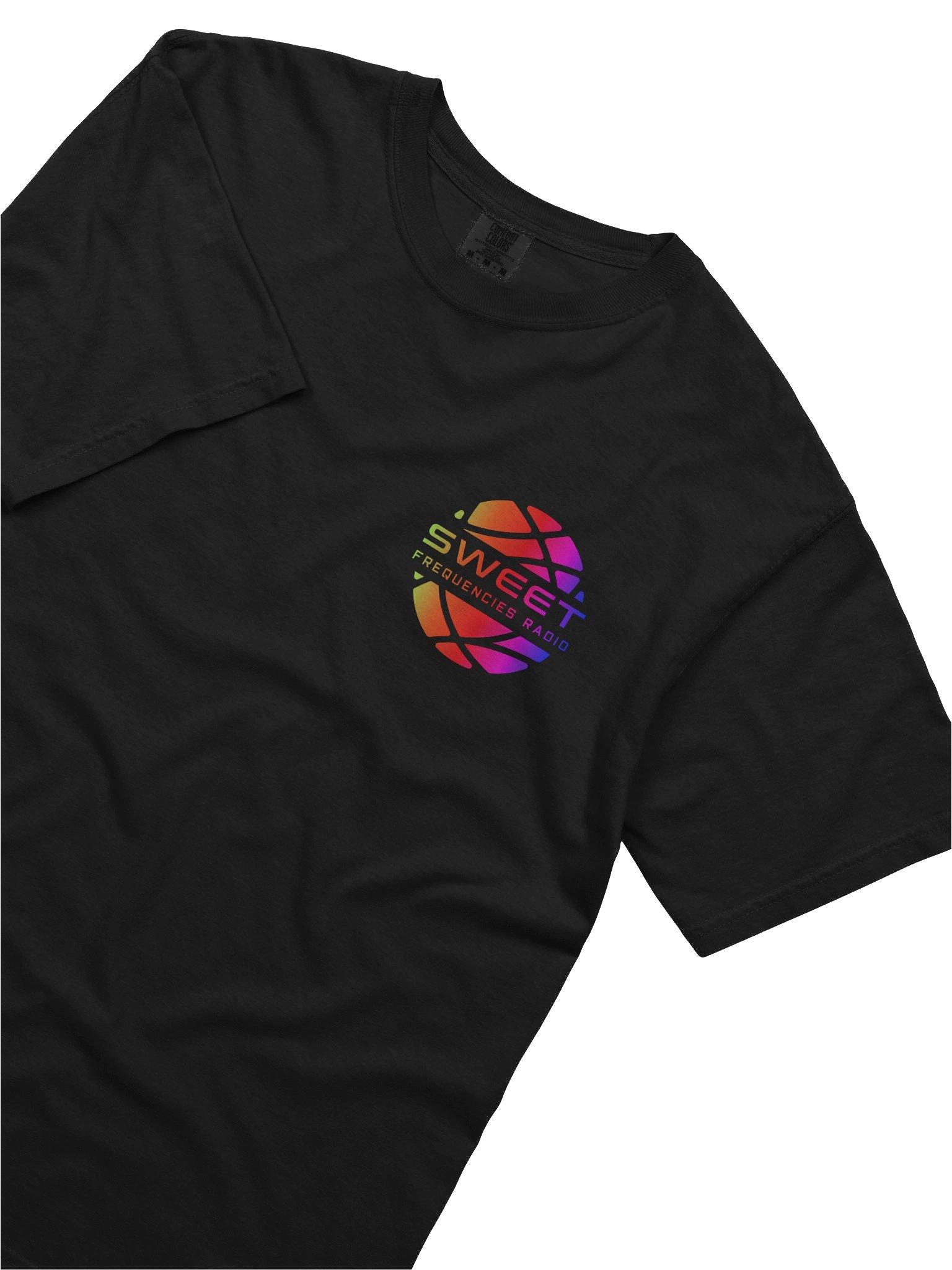 Sweet Frequencies Radio Double Logo Comfort T-Shirt product image (24)