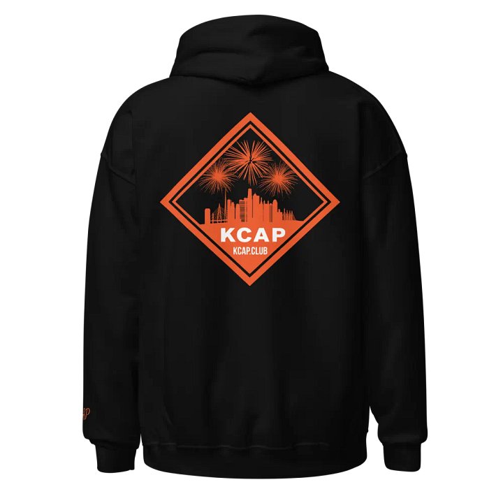 Unisex - Gildan - Hoodie - Orange Logo product image (1)