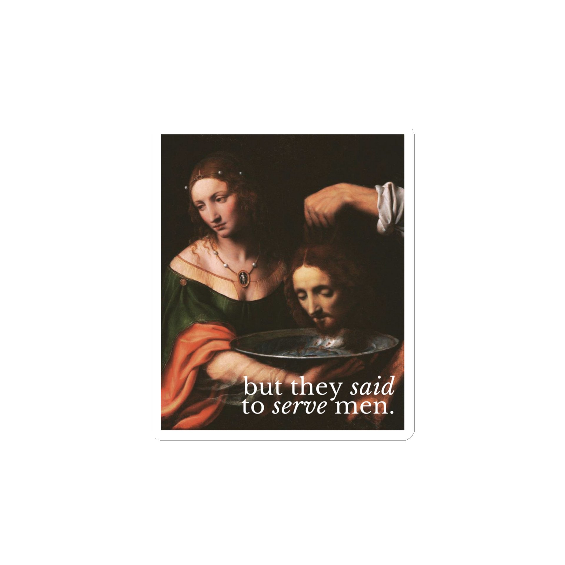 Serve Men Magnet product image (1)