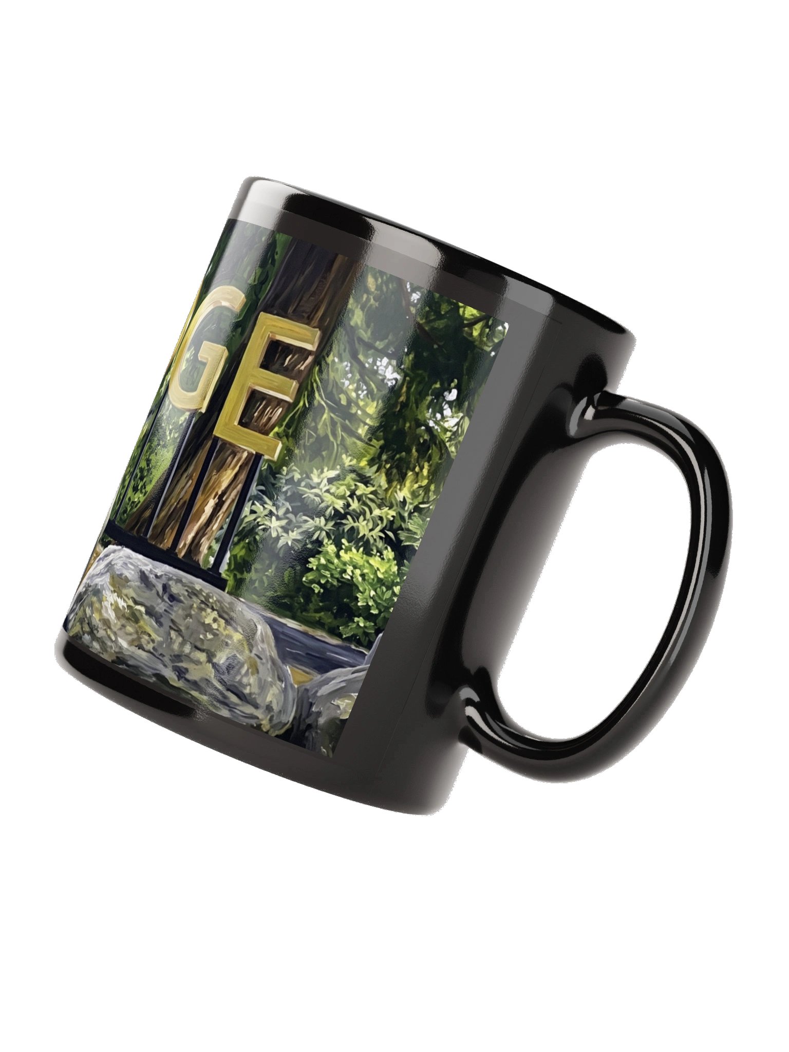 Rockridge Gold Sign Black Mug product image (7)