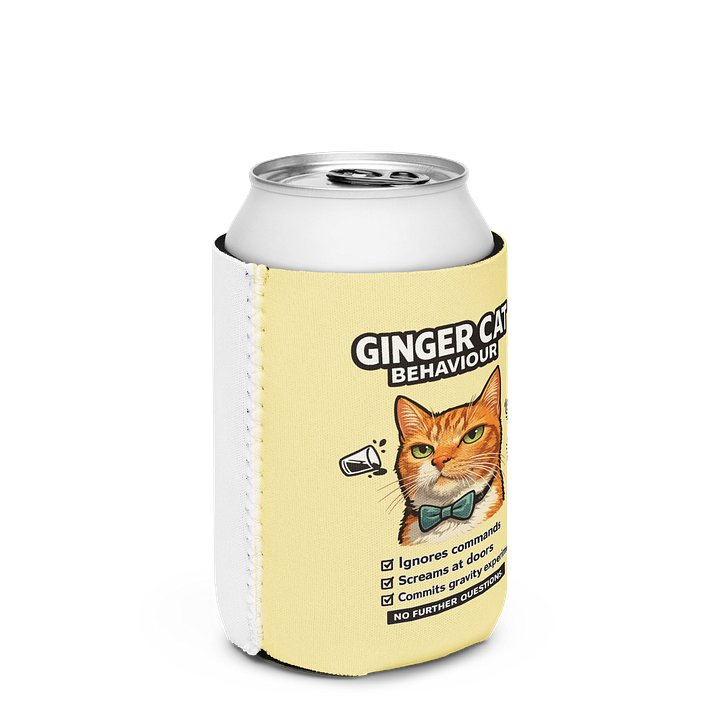 Ginger Cat Behavior Can Cooler product image (3)
