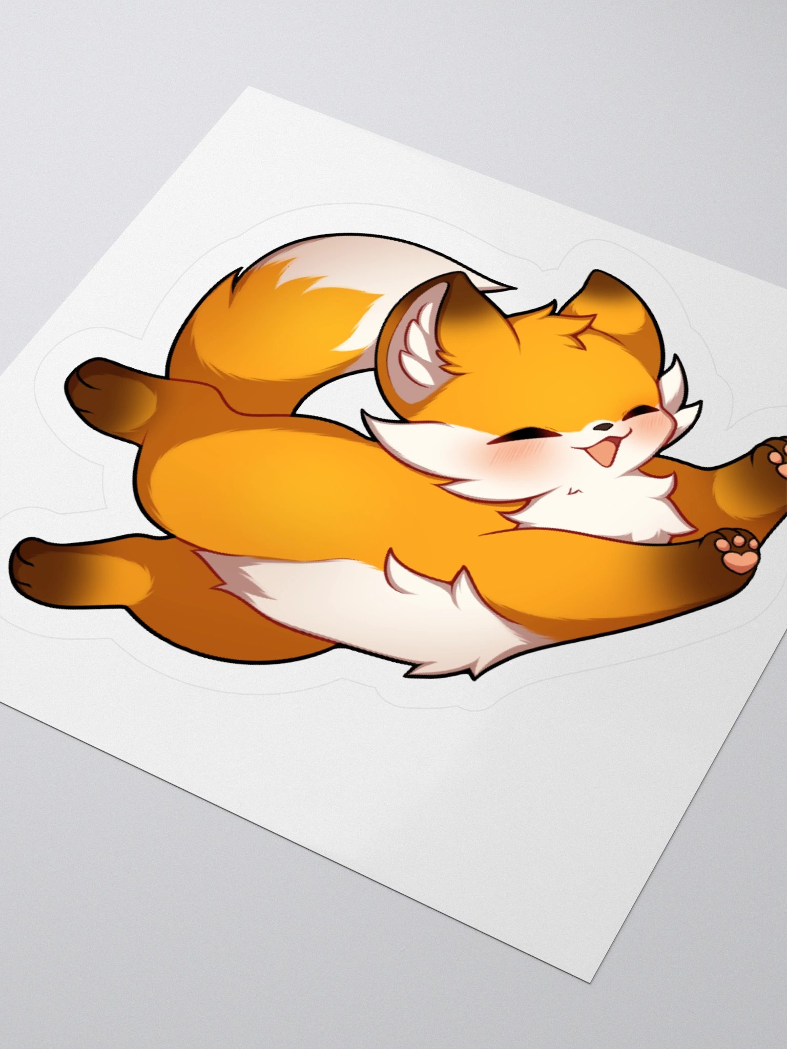 Stretchy Fox Stickers product image (9)