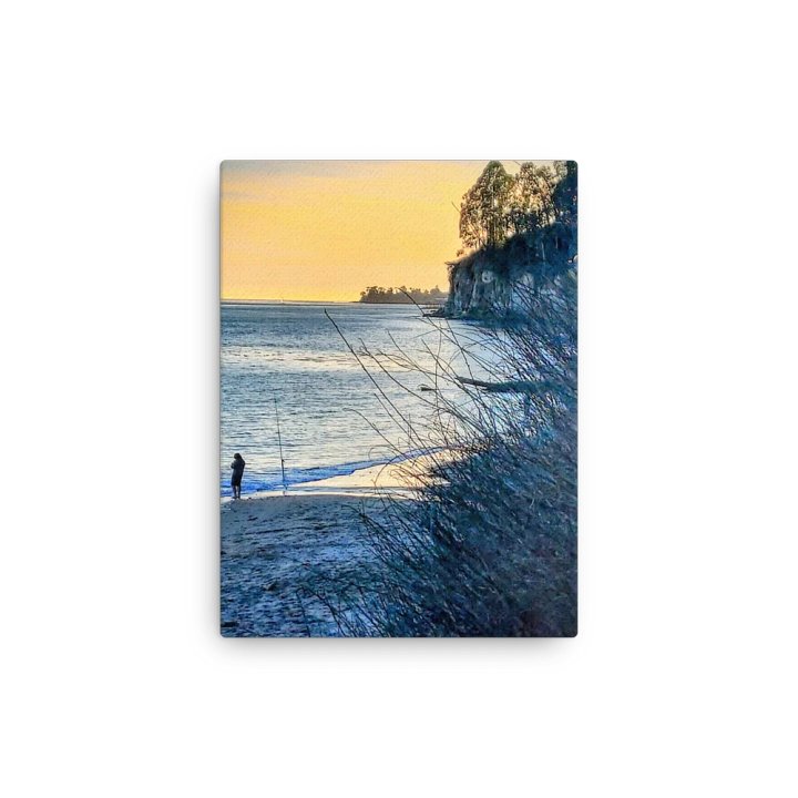 Fishing at Dusk Thin Canvas Art product image (7)