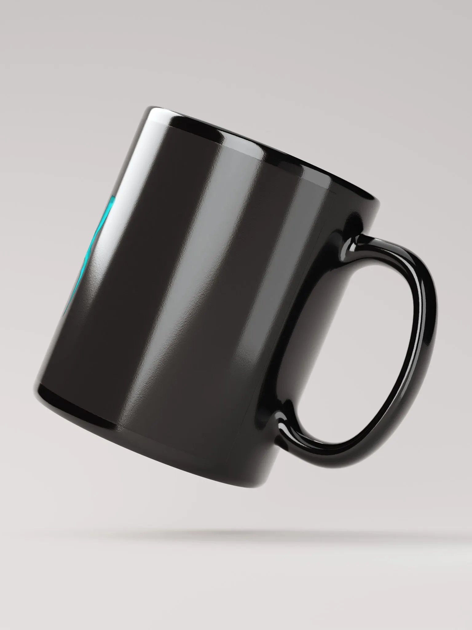 TB4X Cyan Logo Mug product image (3)