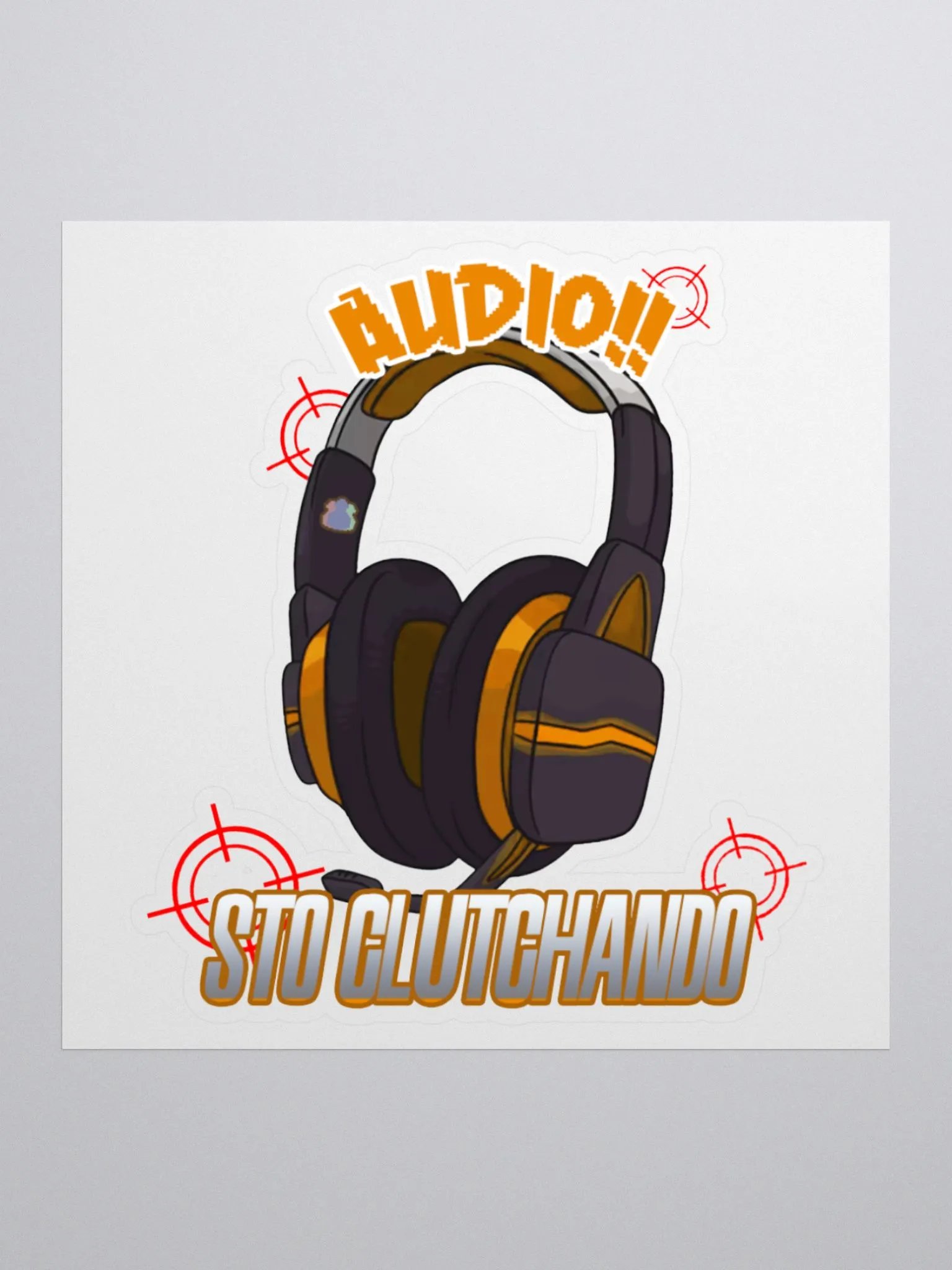 GAMING STICKERS GoldEXP product image (1)