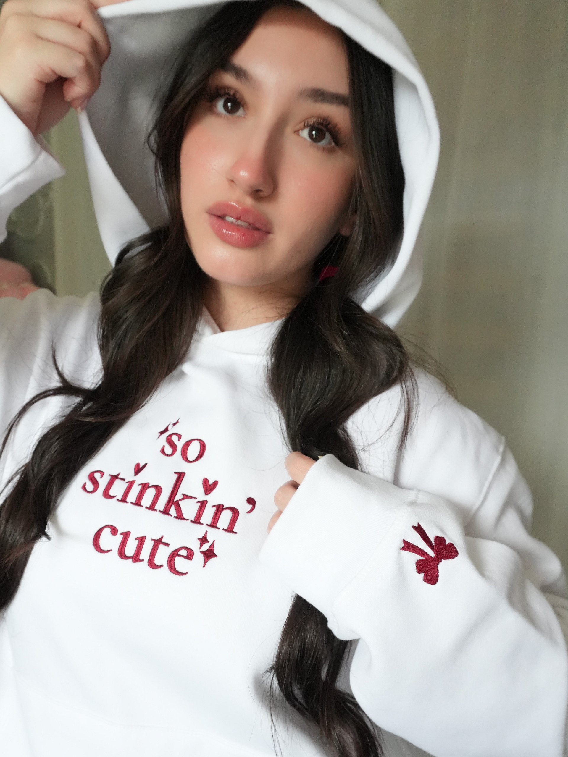 "so stinkin' cute" hoodie product image (4)