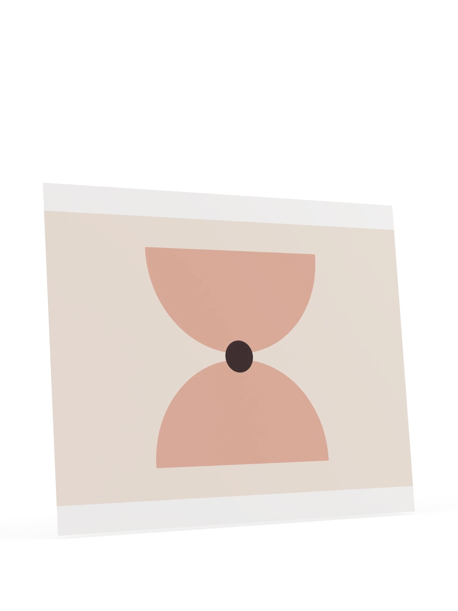 Blush Pink Geometric Print | Abstract Bathroom Wall Art product image (11)
