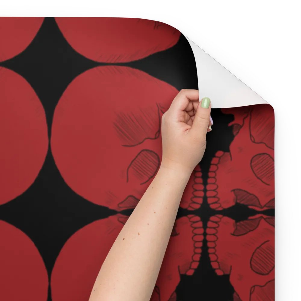 Skulls wrapping paper product image (9)