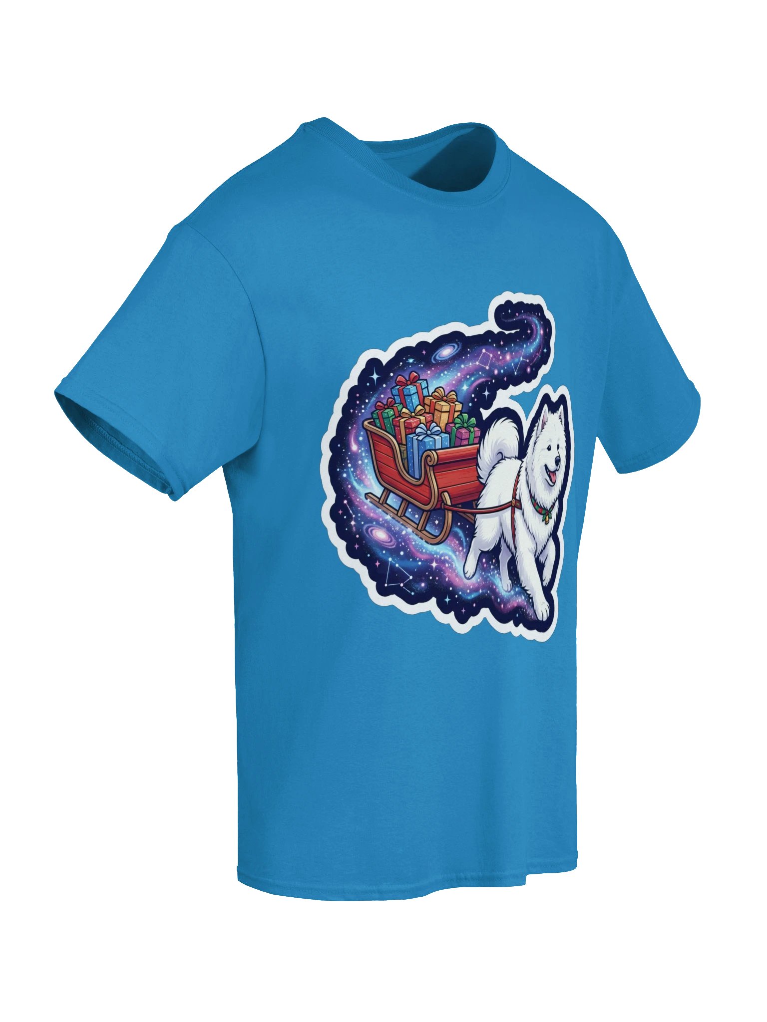 Space Sleigh Samoyed Tee product image (41)