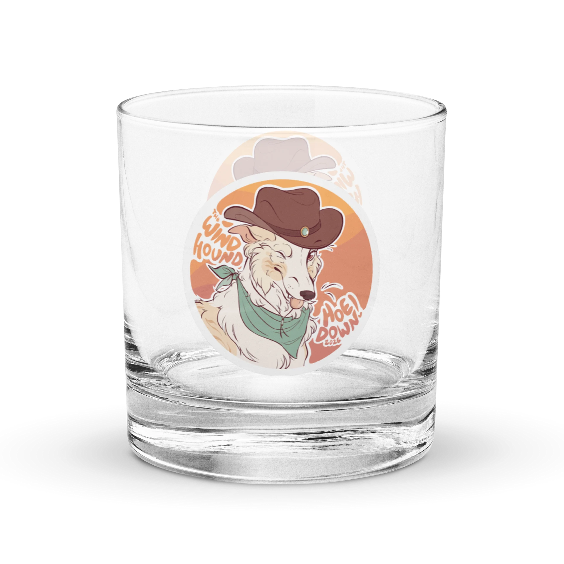 Winky Sundance - Orange - Rocks Glass product image (3)
