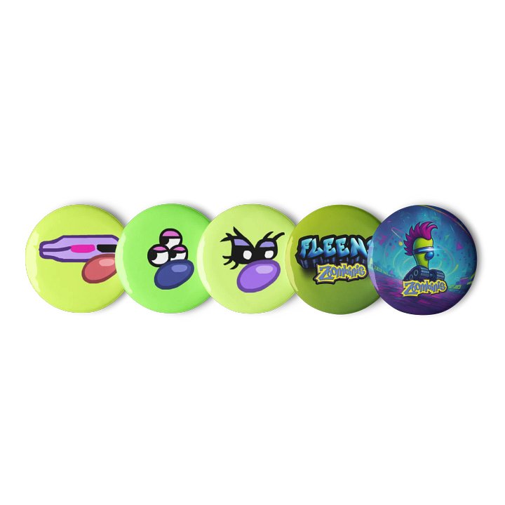 Fleens Pin Button Set product image (1)