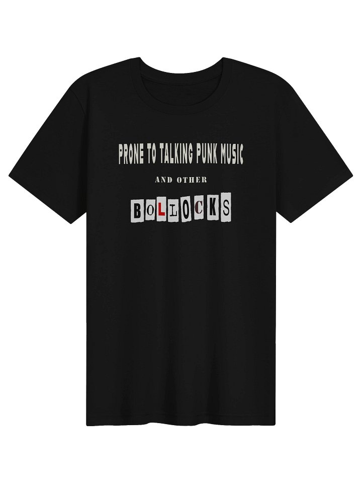 Prone to Talking Punk Music Tee product image (1)