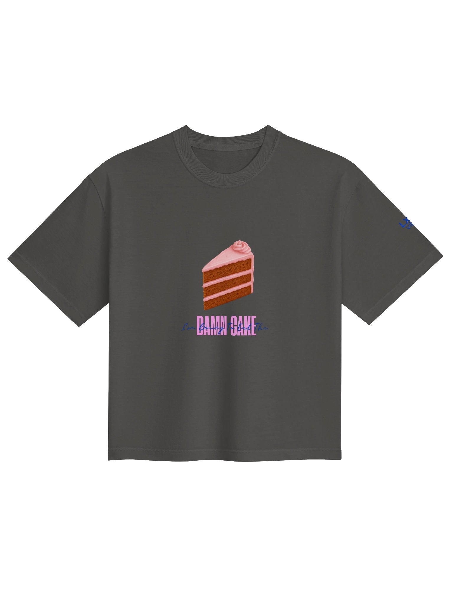 LX Vibes Eat The Cake Loose Fit T-Shirt product image (1)